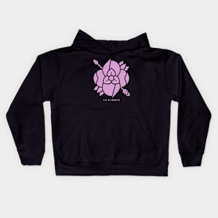 2022 Pink Logooo Kids Hoodie